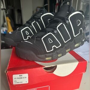 Nike Air More Uptempo SZ 10 Sneakers - With Box